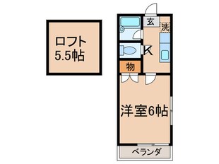 ファーボ藤原の物件間取画像